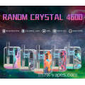 Randm Crystal 4600 อุปกรณ์พ็อดพ็อดที่ใช้แล้วทิ้ง
